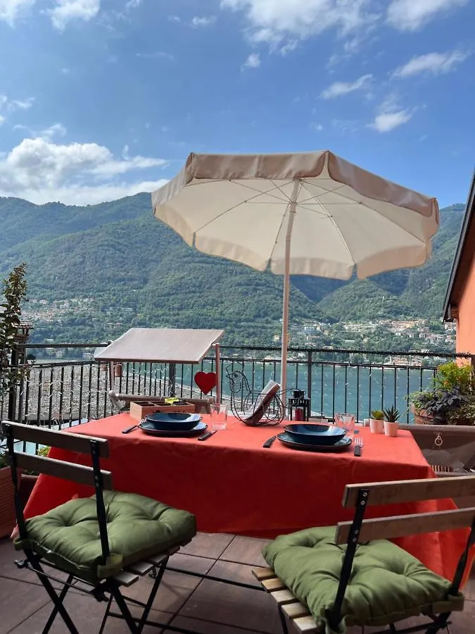 Casa Giulietta Torno With Lake View Terrace 0*,