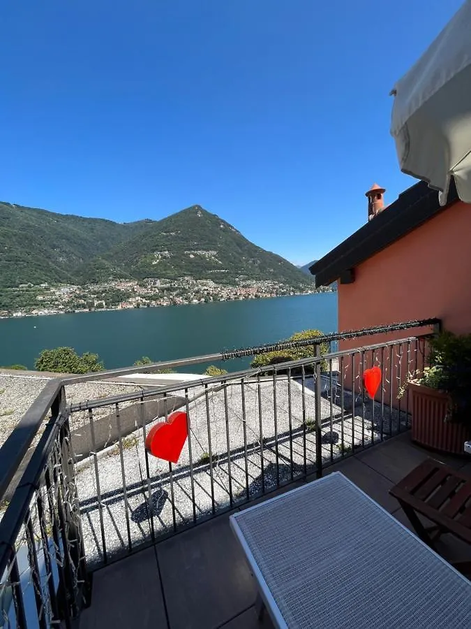 Casa Giulietta Torno With Lake View Terrace